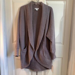 Cupcakes & Cashmere Brown Cardigan Sweater